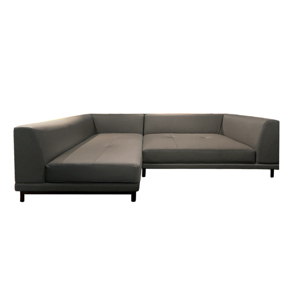 Hemlock Left Chaise Sofa - Modern L-Shaped Sectional Couch with Reversible Design, Plush Cushions & Sturdy Frame | Perfect for Living Room, Family Room & Home Theater Seating