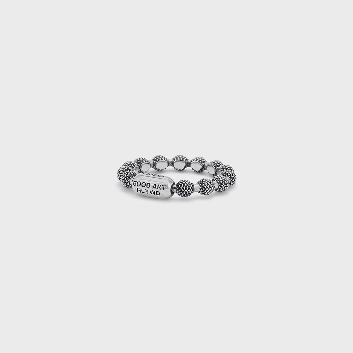 Stylish Ball Chain Ring - Trendy Silver Jewelry for Women & Men - Perfect for Everyday Wear, Gifts & Fashion Accessories