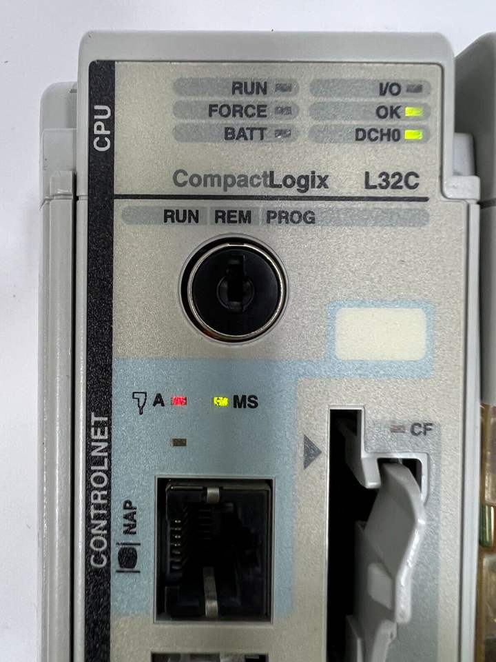 Original Rockwell 1769-L32C CompactLogix Processor Module - 100% Authentic Used - Ideal for Industrial Automation & Control Systems