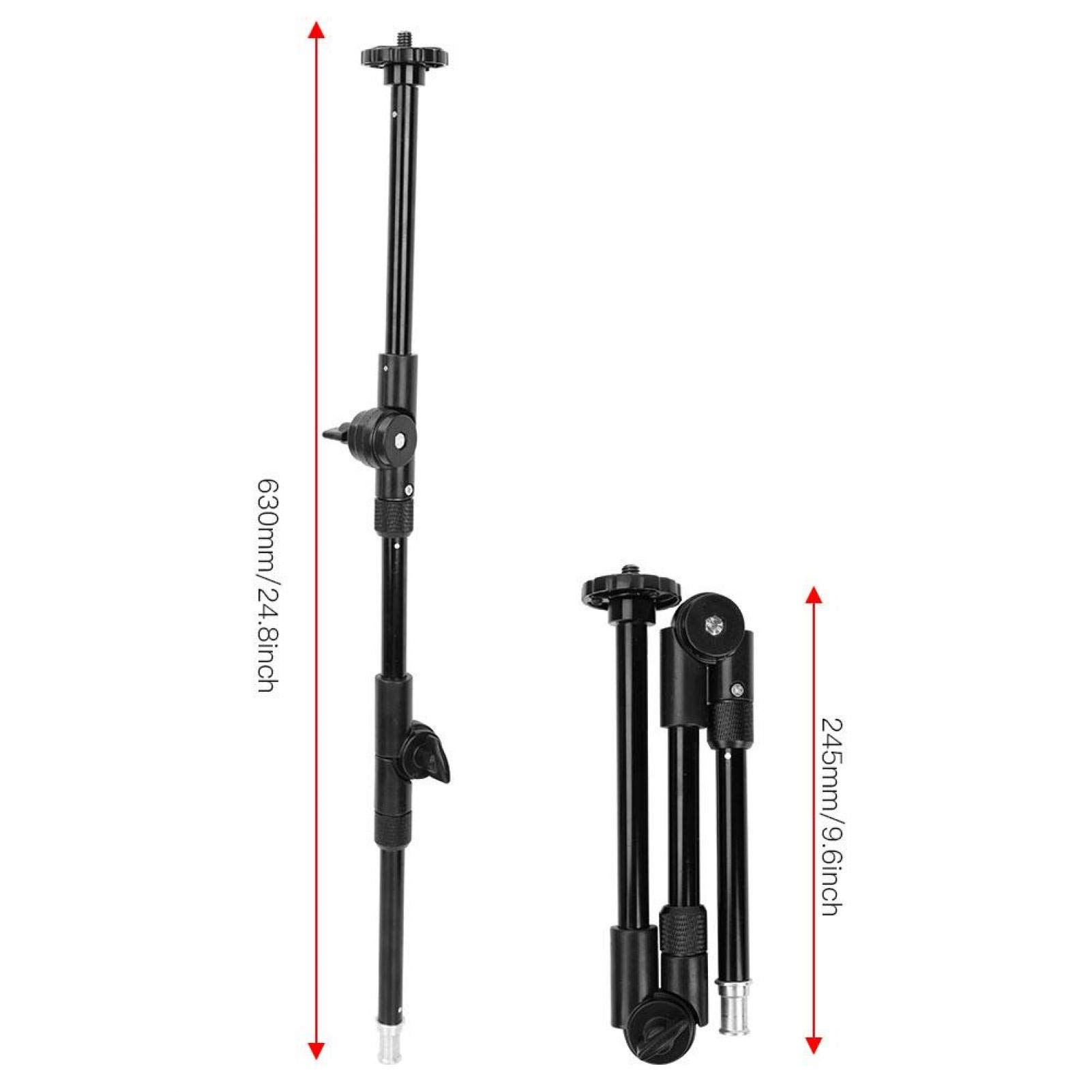 Wosune Adjustable Magic Arm with Middle Knob - Camera Mount Accessory for DSLR, Mirrorless & Video Cameras - Perfect for Photography, Videography & Studio Shoots