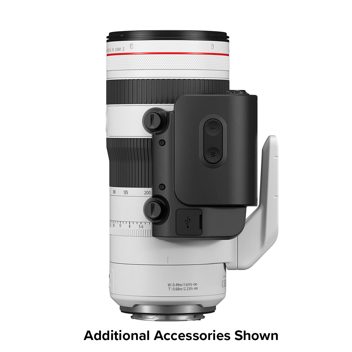 Canon RF 70-200mm F2.8 L IS USM Z Lens (White) - Professional Telephoto Zoom Lens for Portrait, Sports & Wildlife Photography