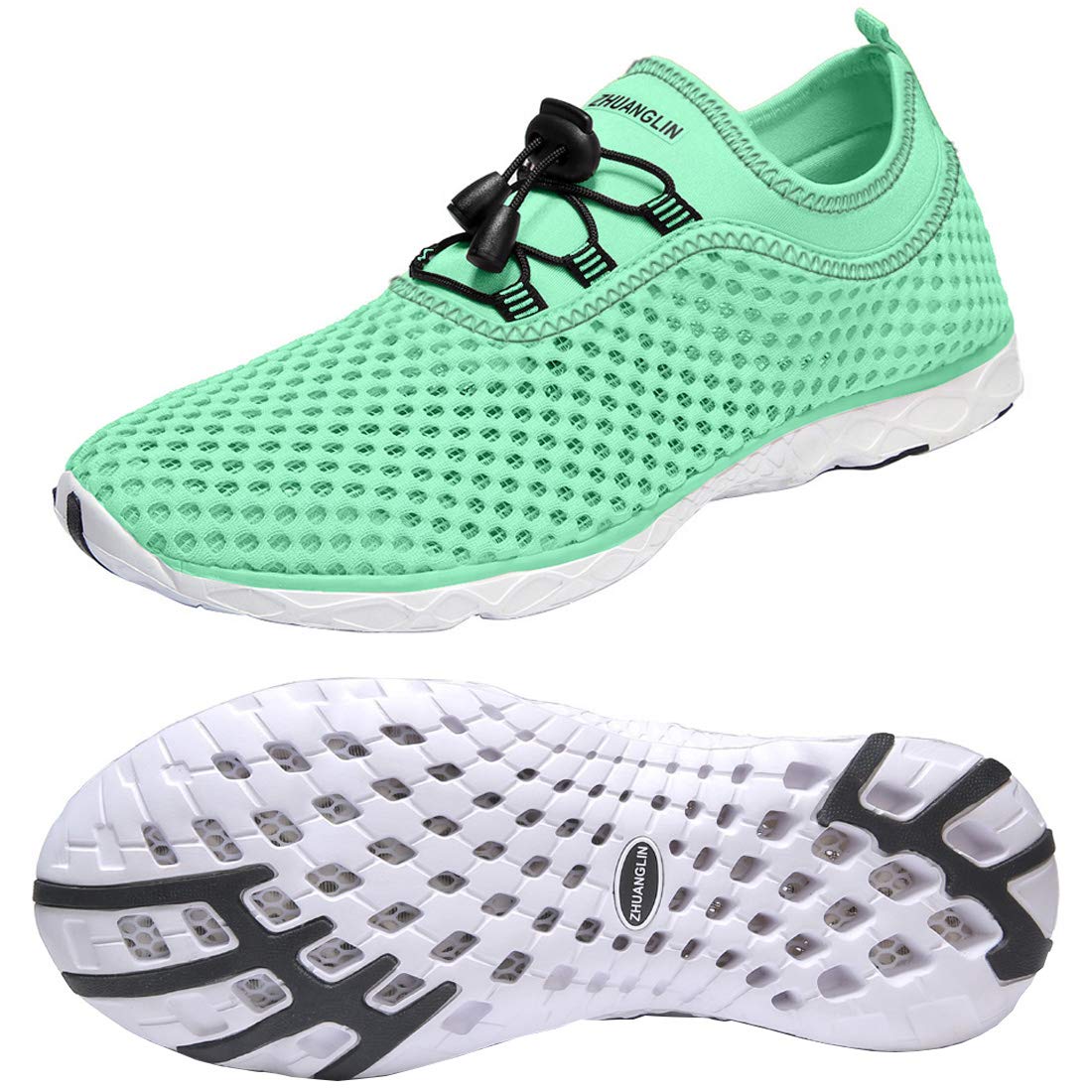 Men's Quick Drying Aqua Water Shoes - Lightweight Swim Shoes for Beach, Pool, Surfing & Water Sports | Perfect for Swimming, Kayaking, and Outdoor Activities