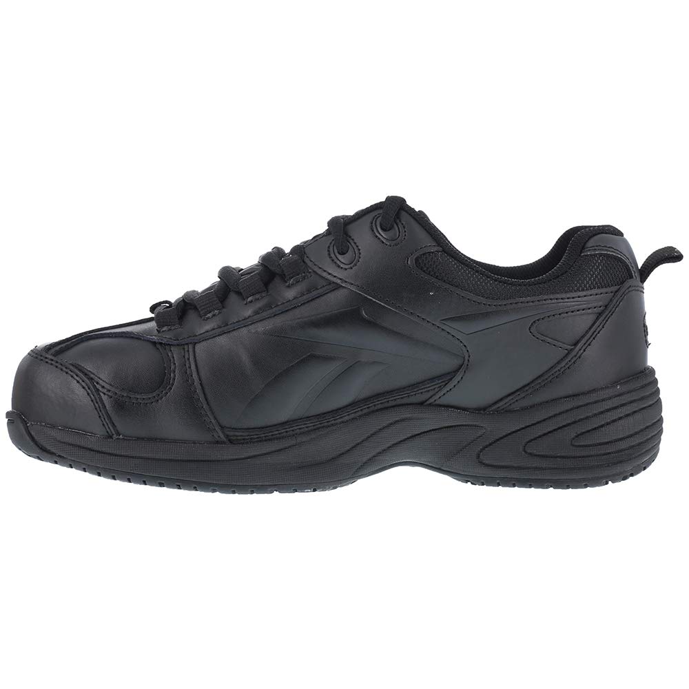 Reebok Women's Centose Electrical Met Guard Composite Toe Work Safety Shoes - Black | OSHA Approved for Construction, Warehouse & Industrial Work