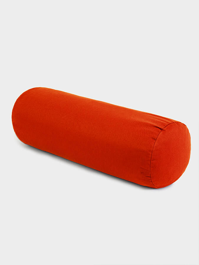 Organic Buckwheat Meditation Bolster Cushion for Yoga & Zen Relaxation - Eco-Friendly Support Pillow for Meditation, Yoga Studio, and Home Decor