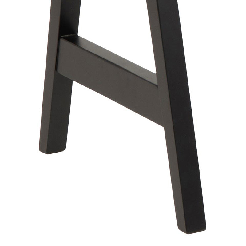 RISTO Study Desk/Console 126.5cm Black - Modern Writing Desk for Home Office, Study Room & Small Spaces - Sturdy Computer Table with Spacious Work Surface