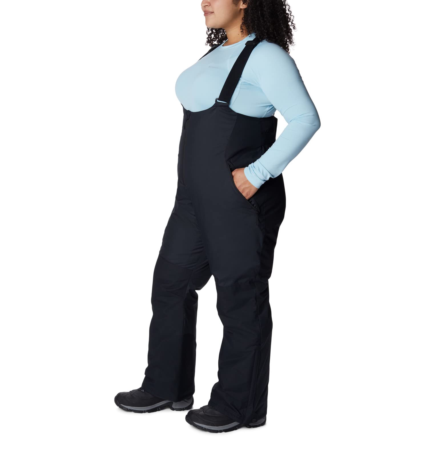 Columbia Women's Iceventure™ Bib Snow Pants - Waterproof, Insulated Winter Bib Overalls for Skiing, Snowboarding & Cold Weather Activities