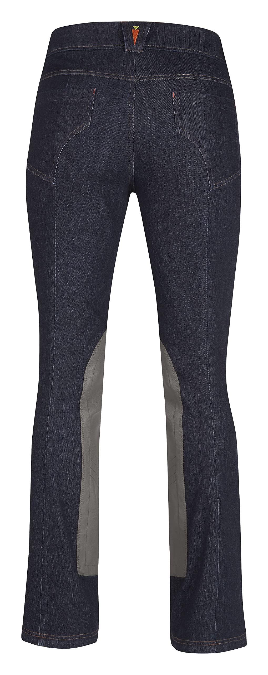 Kerrits Stretch Denim Extended Knee Patch Bootcut Tall Riding Breeches - Comfortable Equestrian Pants for Horseback Riding & Stable Work