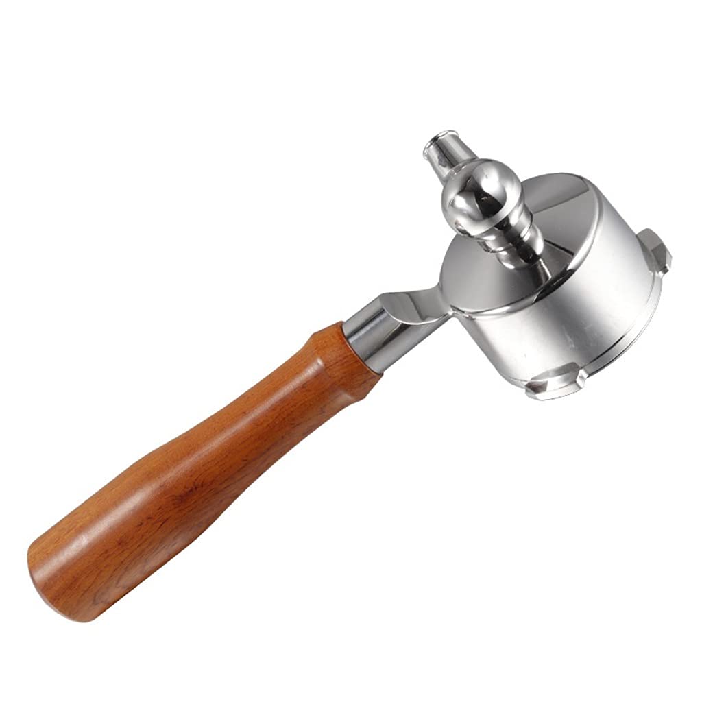 51mm Bottomless Naked Portafilter - Stainless Steel 3-Ear Espresso Portafilter Handle Compatible with Dongling HOMIX Coffee Machine | Perfect for Home Baristas & Espresso Enthusiasts | Coffee Accessories & Brewing Tools