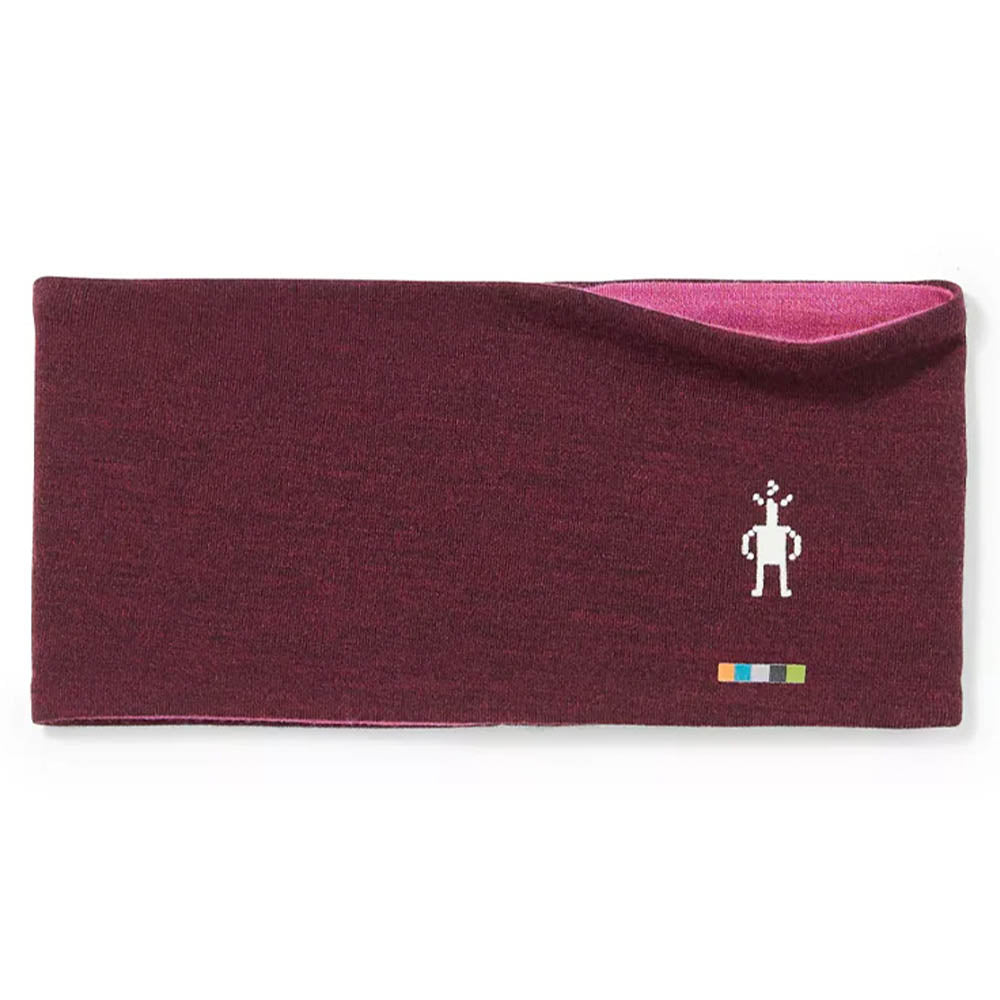 Smartwool Thermal Merino Reversible Headband for Women & Men - Winter Running, Skiing, Hiking & Outdoor Activities - Warm & Breathable Ear Warmer Headband