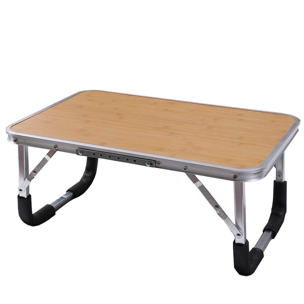 Foldable Laptop Table for Bed - Portable Adjustable Breakfast Tray with Non-Slip Surface | Lightweight Study Desk, Picnic Table & Lazy Table | Perfect for Home Office, Dorm Room & Outdoor Use