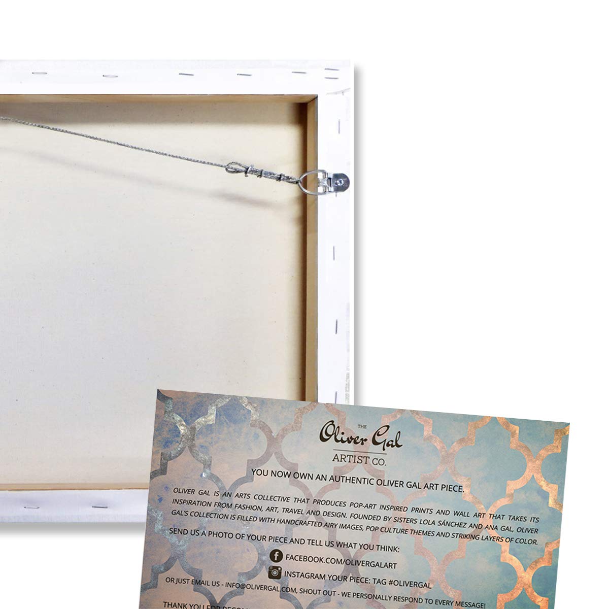 Diamonds and Bubbles Champagne Wall Art Canvas Print - 40x60 Inch Fashion & Glam Home Decor by Oliver Gal Artist Co. - Perfect for Living Room, Bedroom or Office Decoration