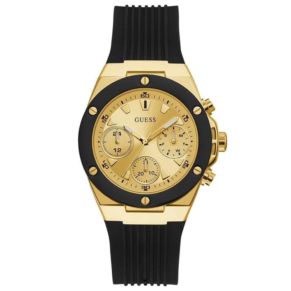 GUESS Women's Sport Clear Multifunction 39mm Analog Digital Watch - Perfect for Running, Gym Workouts & Outdoor Activities
