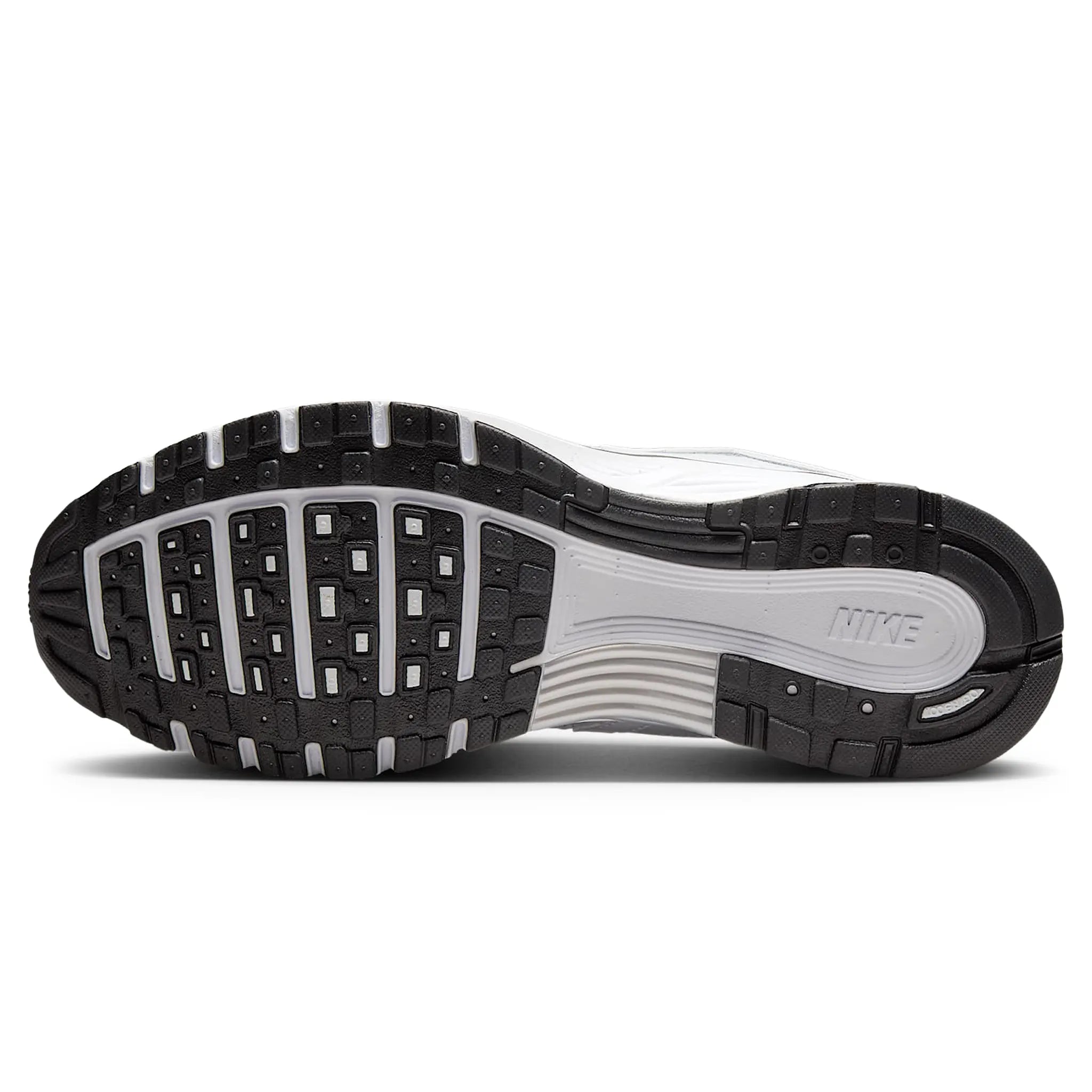 Nike P 6000 Running Shoes - White Metallic Silver Black | Men's Athletic Sneakers for Jogging, Gym & Casual Wear