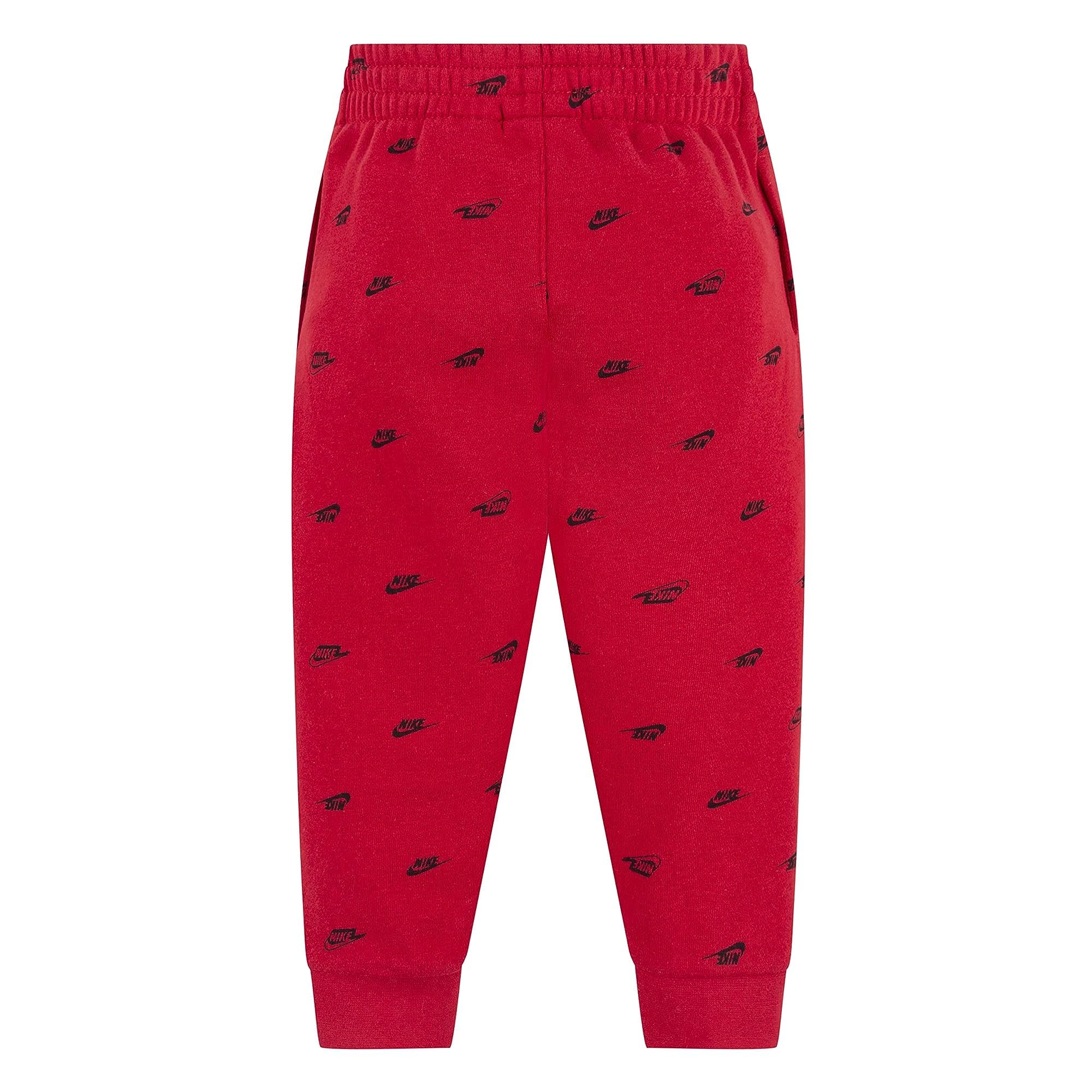 Nike Baby Boys NSW Club All Over Print Sweatpants for Toddlers - Soft & Comfortable Casual Pants for Playtime, Daycare & Everyday Wear