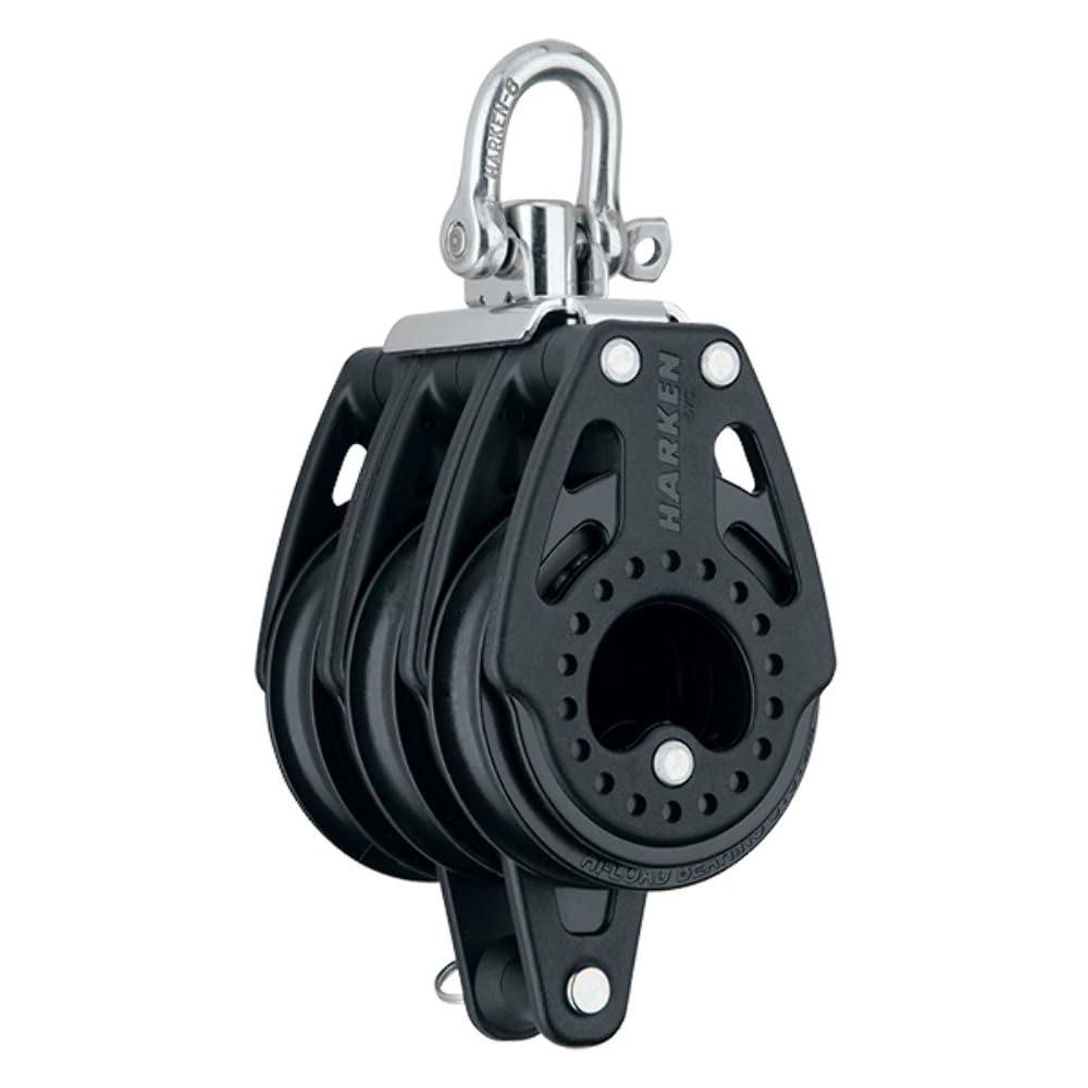 HARKEN Premium 57mm Carbo Air Boat Blocks for Sailing - High Performance Marine Blocks for Sailboats, Yachts & Boating Accessories