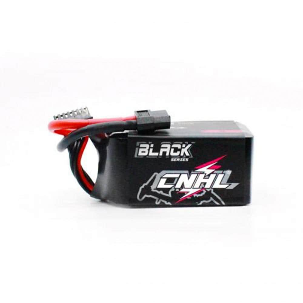 CNHL Black Series 22.2V 6S 1500mAh 100C LiPo Battery with XT60 Connector - High Performance RC Drone & Airplane Battery for FPV Racing and Long Flight Time