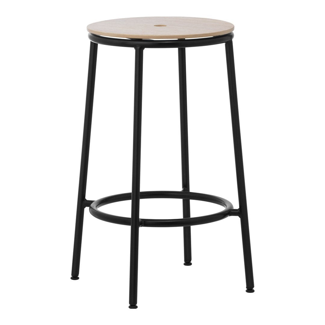 Modern Circa Counter Stool - Adjustable Height Bar Stool with Cushion for Kitchen Island, Breakfast Nook & Home Bar - Comfortable & Stylish Seating Solution