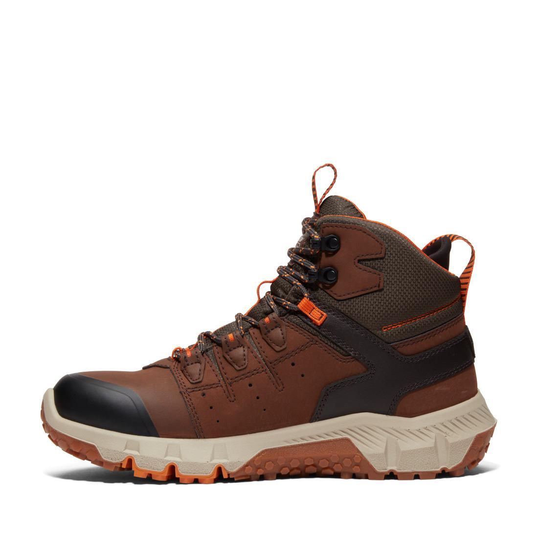 Waterproof Soft Toe Work Boots for Men - Lightweight Safety Shoes with Slip Resistance, Comfortable for Construction, Hiking & Outdoor Work (Ideal for Rainy Weather & Tough Job Sites)