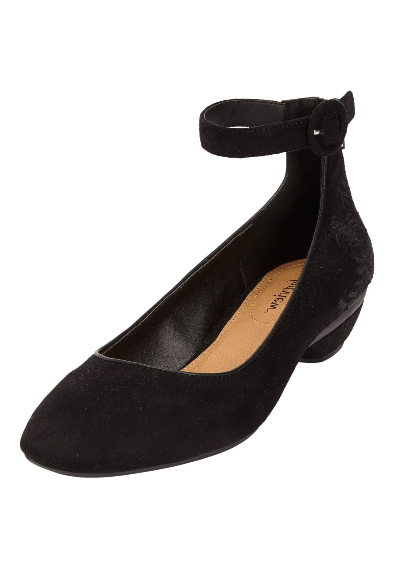 Comfortview Women's Wide Width The Pixie Pump - Comfortable Work & Dress Shoes for Professional & Formal Occasions