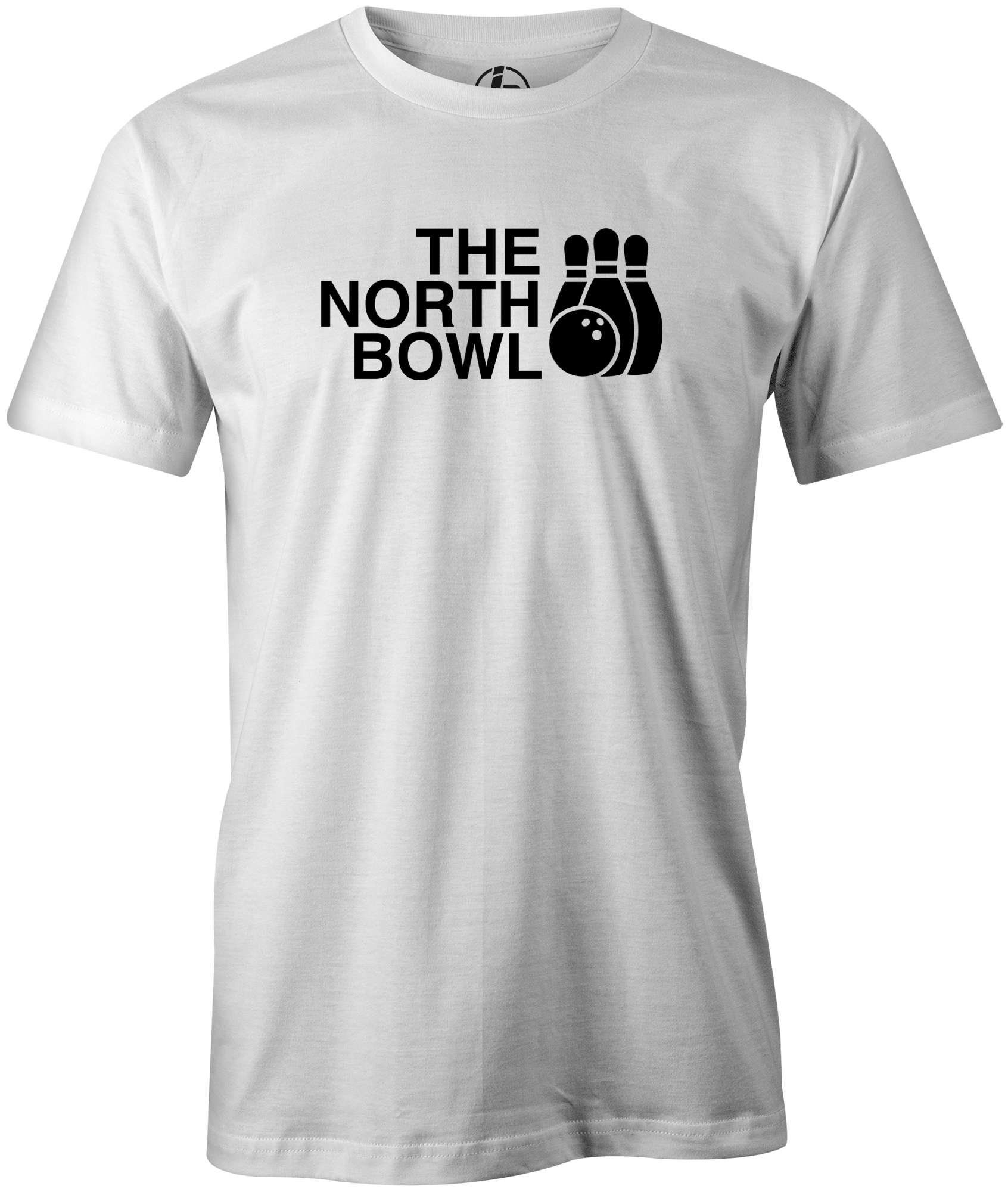 The North Bowl Bowling T-Shirt - Comfortable Cotton Tee for Bowling Enthusiasts - Perfect for Bowling Leagues, Tournaments, and Casual Wear