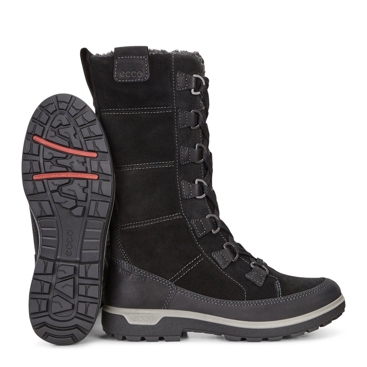 ECCO Women's Gora Tall Boot - Waterproof Hiking Boots for Women, Comfortable & Durable Outdoor Boots for Hiking, Walking, and Winter Adventures
