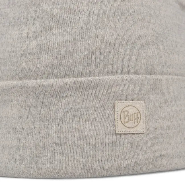 BUFF Merino Heavyweight Beanie - Solid Cloud Color Winter Hat for Men & Women - Perfect for Skiing, Snowboarding & Outdoor Activities
