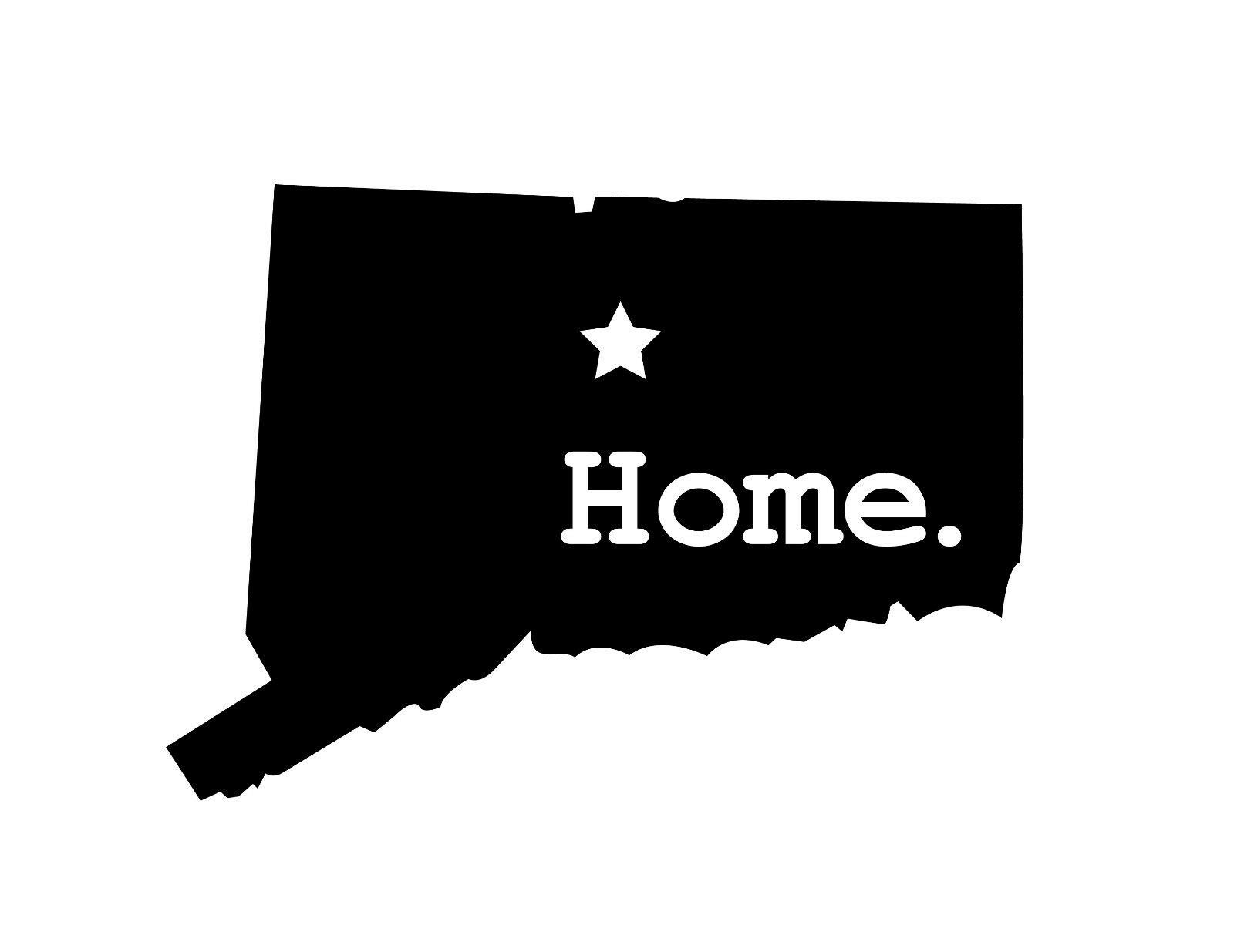 Waterproof Magnetic Car Bumper Sticker - Connecticut Home Vinyl Decal (5 Inch) for Cars, Trucks & Laptops - Perfect for State Pride, Personalization & Outdoor Use