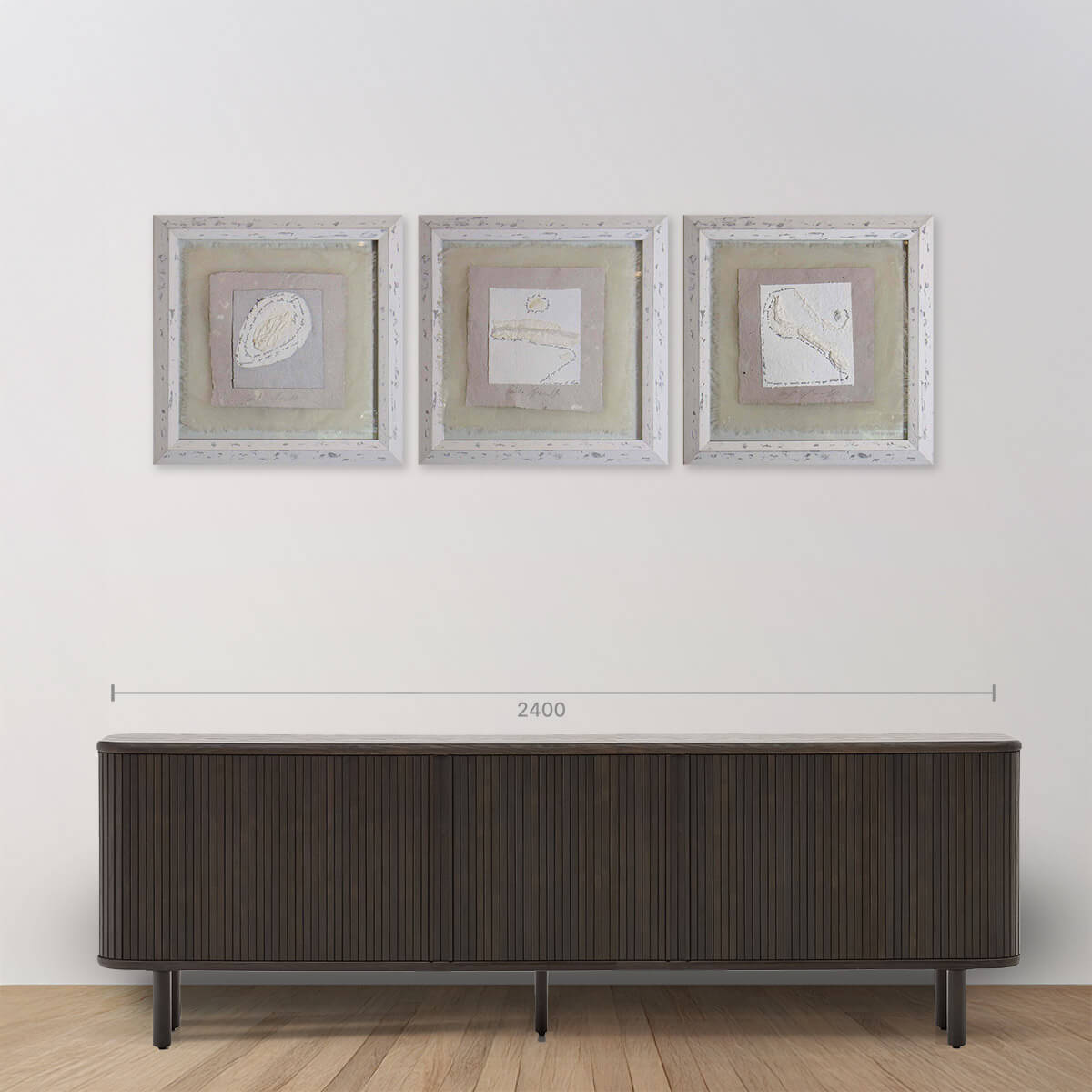 Earth's Tale 4 Bas Relief Painting - Handcrafted Wall Art Decor for Home & Office - Perfect for Living Room, Bedroom, or Gallery Display