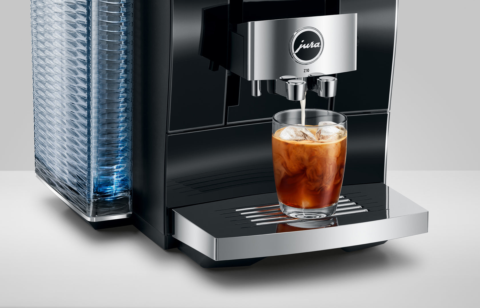 Jura Z10 Diamond Black Super Automatic Espresso Machine - Premium Coffee Maker for Home, Office & Restaurant Use