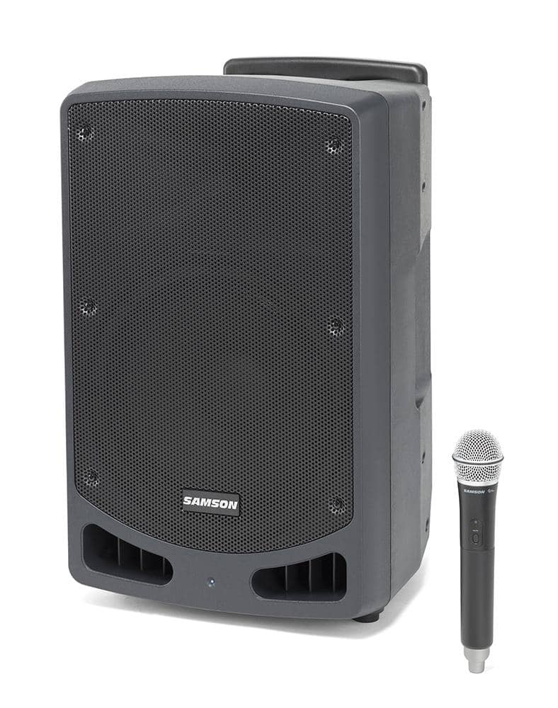 Samson Expedition XP312W All-in-One Portable PA System with Wireless Microphone & Bluetooth - Perfect for Outdoor Events, Parties, and Public Speaking