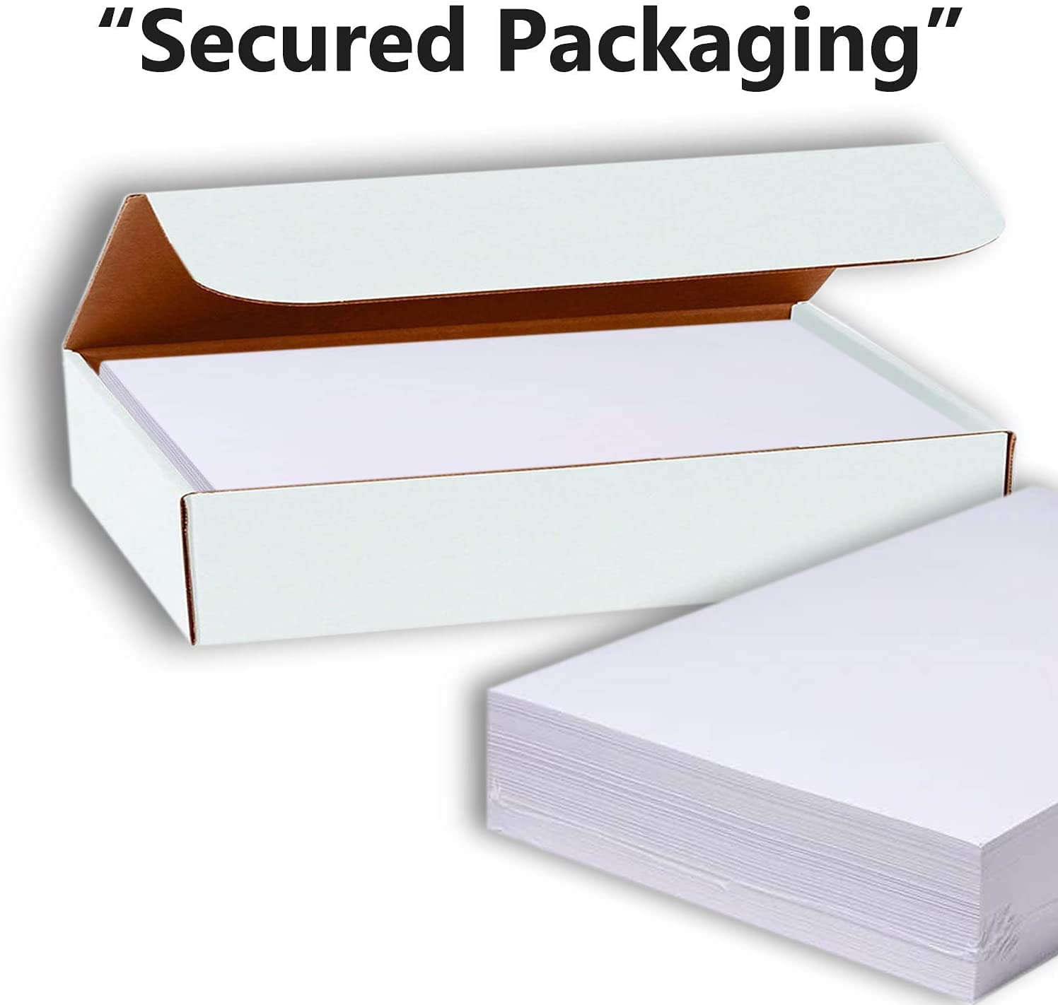 Hamilco 4x6 Colored Cardstock Paper - 65 lb Cover Weight, 100 Sheets (Fire Orange) - Perfect for Scrapbooking, Card Making, Invitations & DIY Crafts