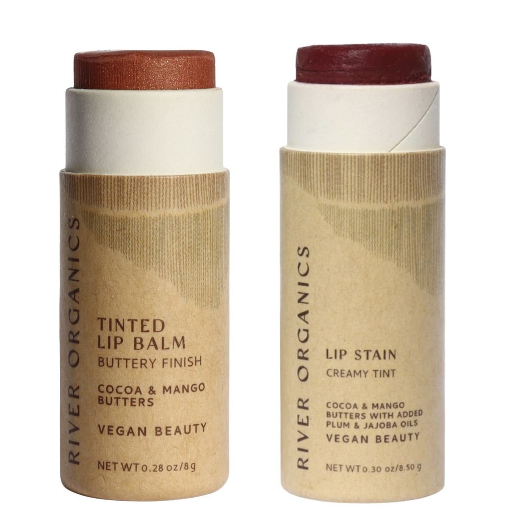 Bare Lip Balm + Pomegranate Lip Stain