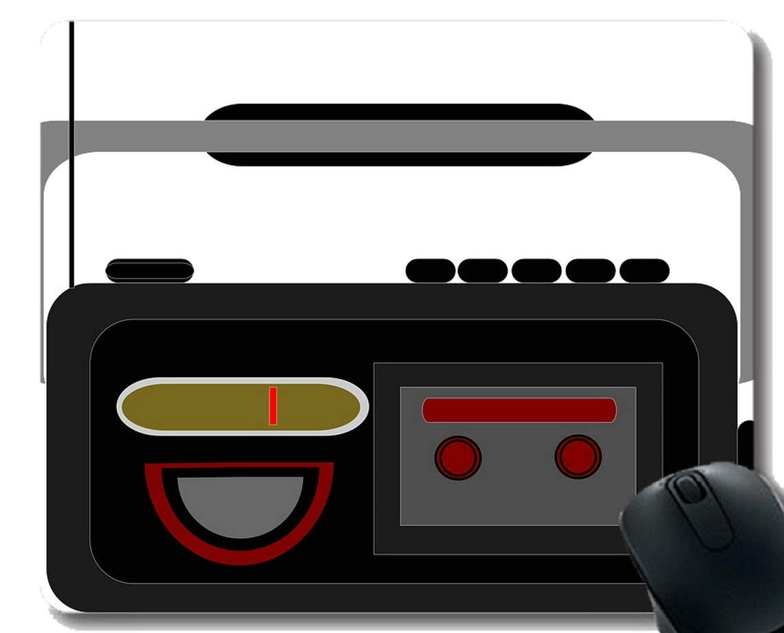 Personalized Mouse Pad with Divine Comedy Radio Design - Non-Slip Office Desk Mat for Computer, Gaming & Work - Perfect for Home, Office & Gaming Setup