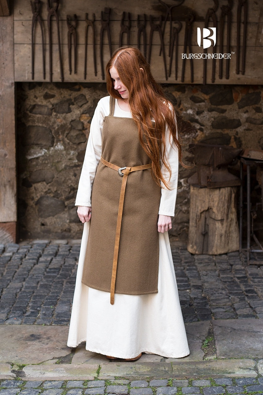 Viking Dress for Women - Medieval Norse Costume Jodis Autumn Green - Perfect for Halloween, Cosplay, and Renaissance Fairs