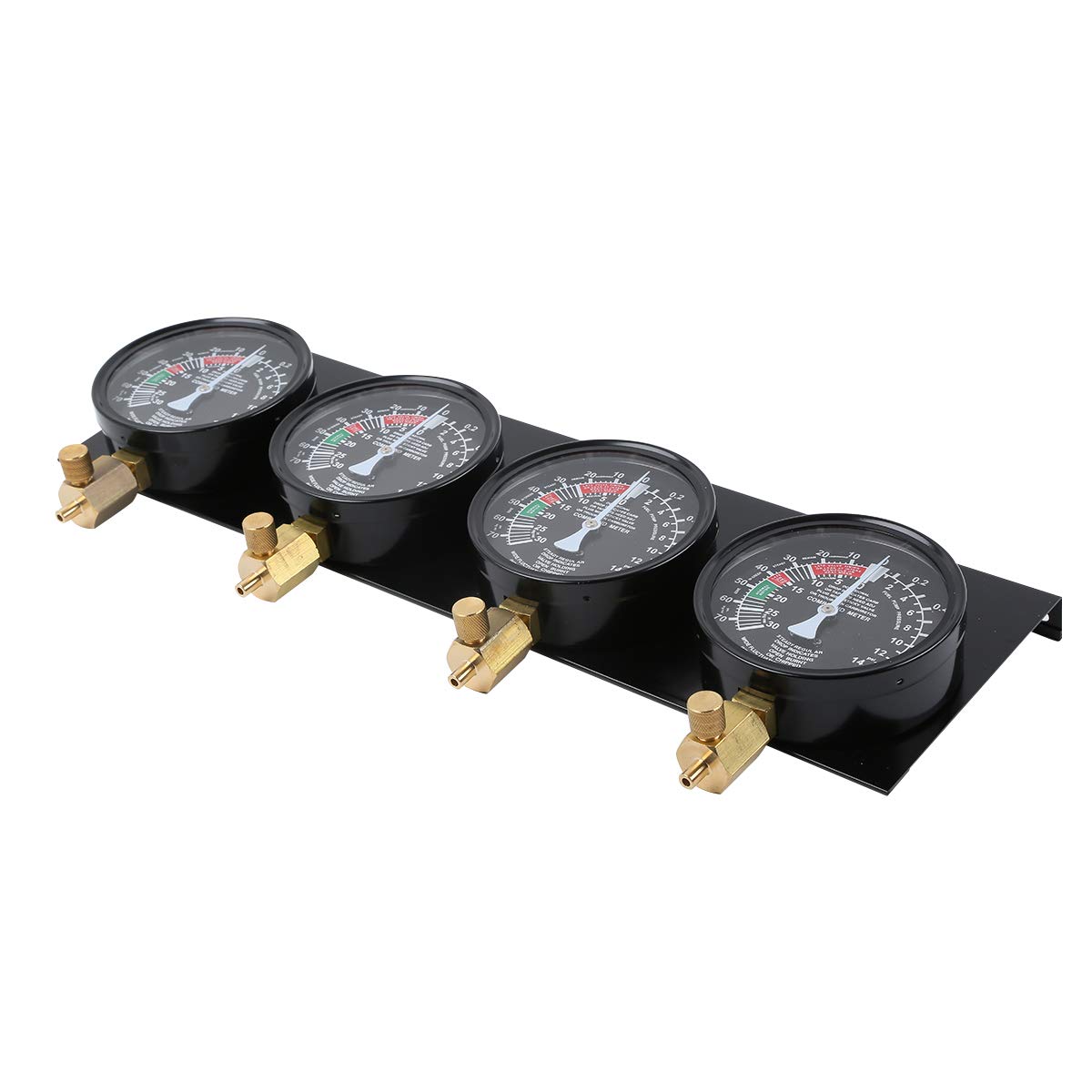 TCT-MOTORPARTS Fuel Vacuum Carburetor Synchronizer Tool - Carb Sync Gauge Kit for Honda CB, Suzuki GS, Kawasaki KZ, Yamaha XS 550 650 750 Motorcycles - Perfect for Carburetor Tuning & Engine Performance Optimization