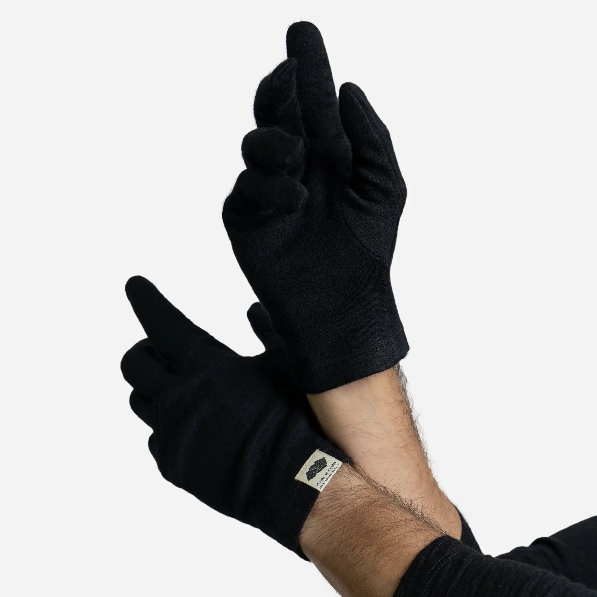 Premium Unisex Alpaca Wool Gloves - 300g Lightweight Winter Gloves for Men & Women - Soft Warm Touchscreen Gloves for Outdoor Activities, Skiing, Hiking & Cold Weather