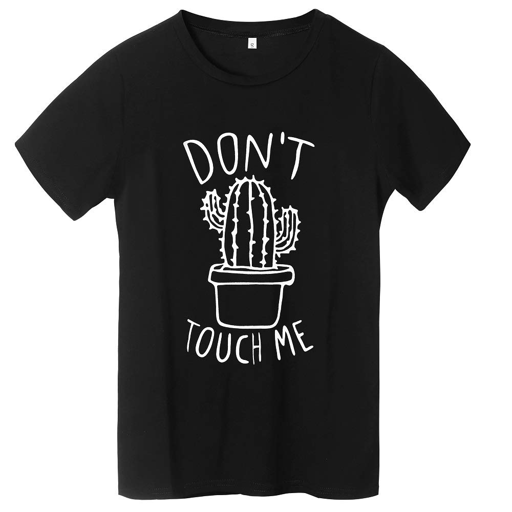 Funny Cactus Graphic Tees for Women & Teens - Casual Summer Tops