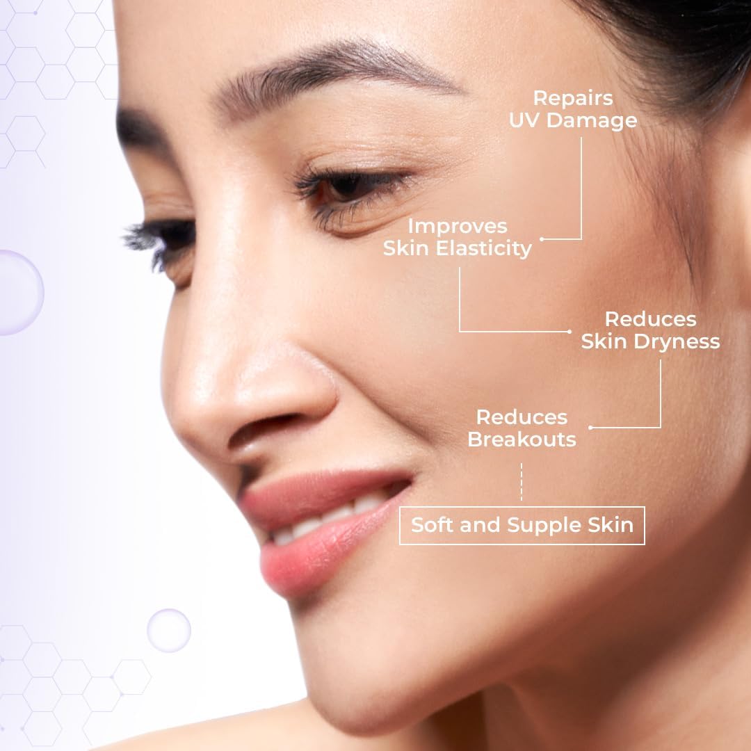 La Shield Probiotic Moisturizer Face Cream - 72 Hour Hydration for Dry, Normal, Oily & Sensitive Skin | Dermatologist Tested, Fast Absorbing, UV Damage Repair | Soft & Supple Skin Care | Perfect for Daily Use, Night Routine & Post-Sun Exposure