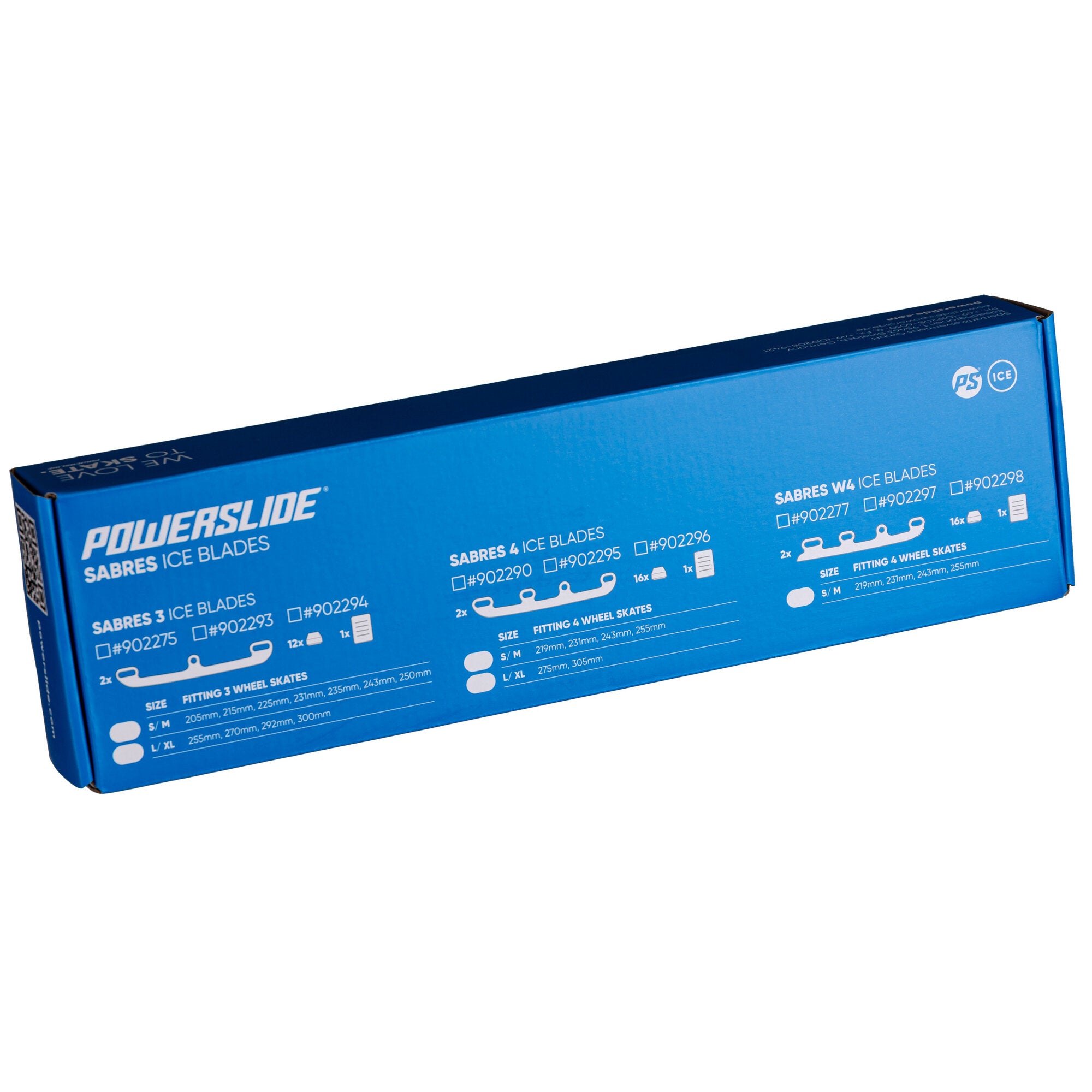Sabres W4 Ice Blade Black - Professional Ice Skating Blades for Figure Skating & Hockey - Perfect for Training & Competitions