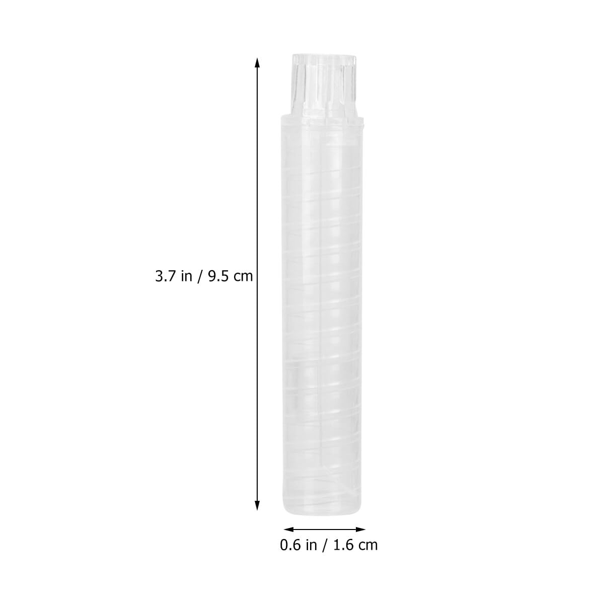 10Pcs Clear Plastic Chalk Holders - Adjustable Chalk Stick Covers for Drawing Boards, School & Office Supplies | Perfect for Classroom Teaching, Art Projects & Whiteboard Writing Correction