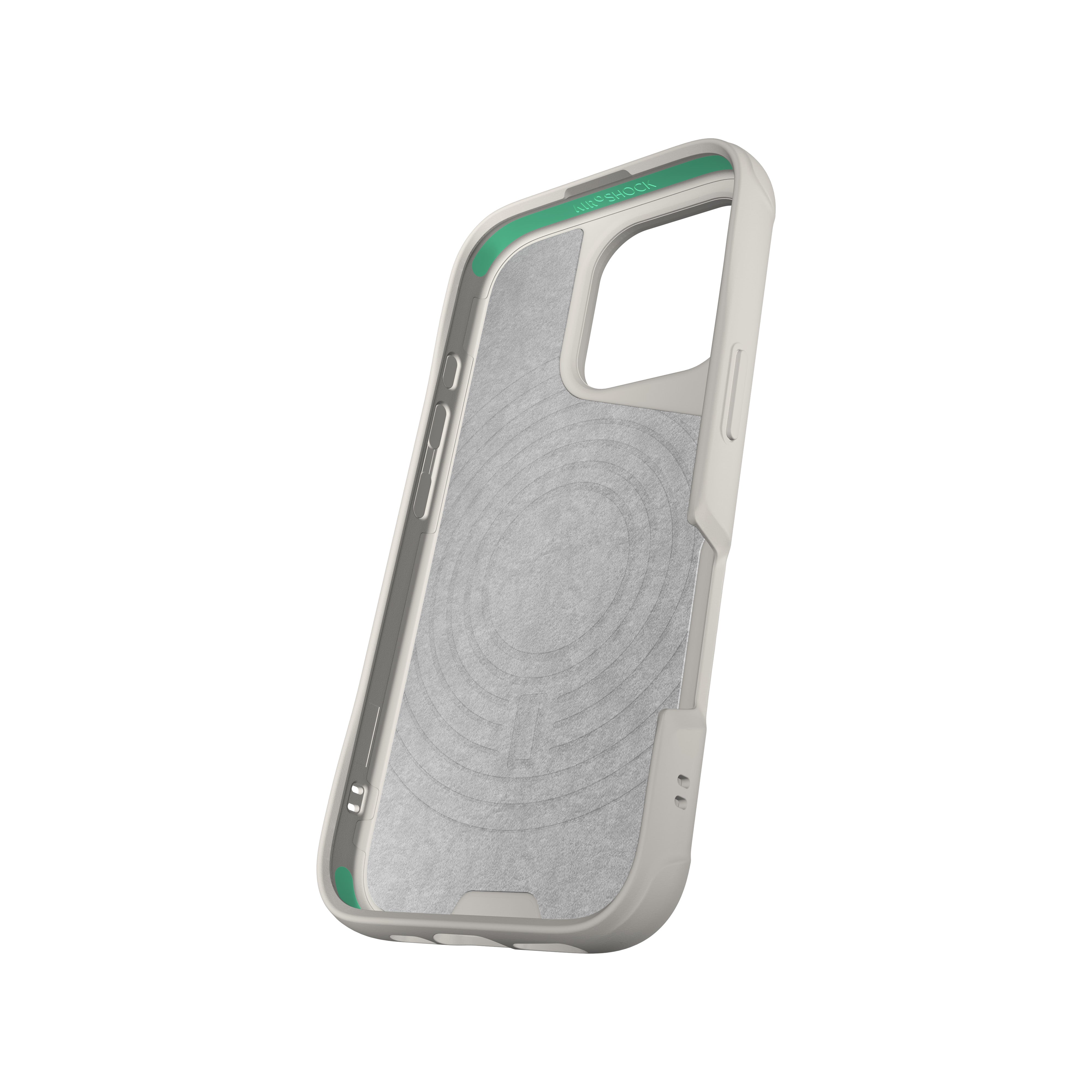 MagSafe Compatible Stone Phone Case for iPhone 15/14/13 - Durable Protective Cover with Magnetic Alignment - Perfect for Work, Travel & Outdoor Activities