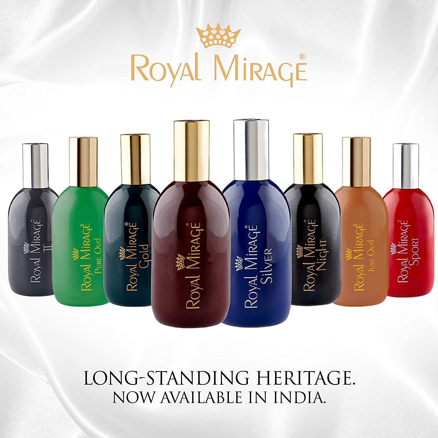 Royal Mirage Original 120ml Eau De Cologne for Men - Long Lasting Fragrance for Daily Wear, Office & Special Occasions