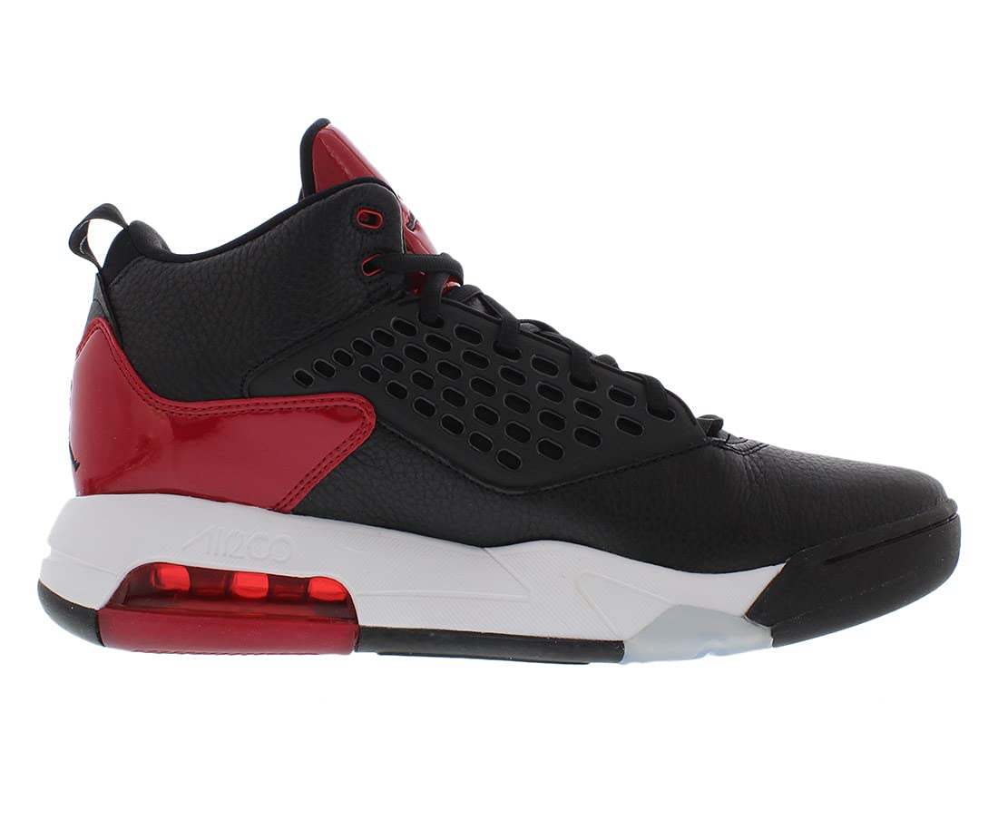 Jordan Maxin 200 Men's Basketball Shoes Size 10.5 - Black/Red/White | High-Performance Sneakers for Running, Training & Streetwear Style