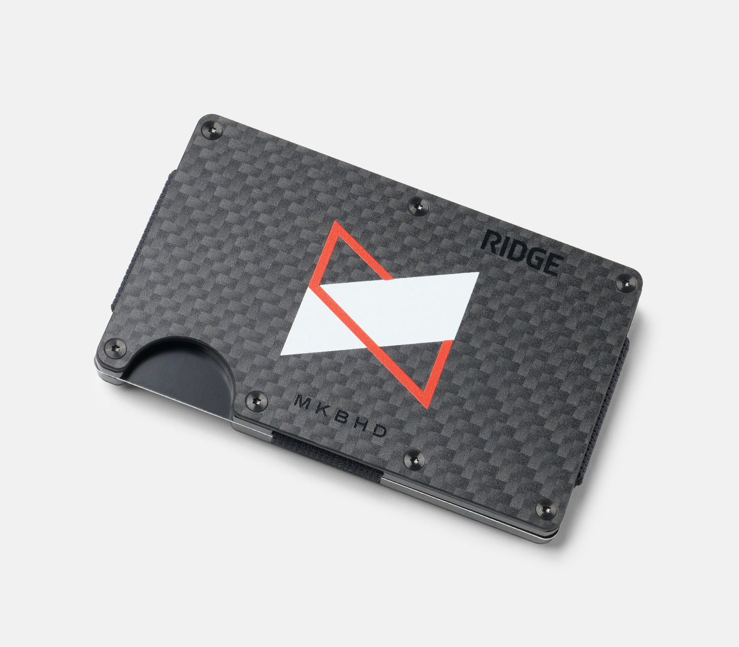 Ridge Wallet - Slim Carbon Fiber 3K RFID Blocking Minimalist Wallet for Men | MKBHD Edition | Perfect for Everyday Carry, Travel & Gifts