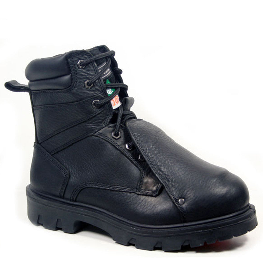JB Goodhue Ricochet 12102 Men's Steel Toe Work Boots with External Metatarsal Guard - Durable Safety Footwear for Construction, Warehouse & Industrial Work