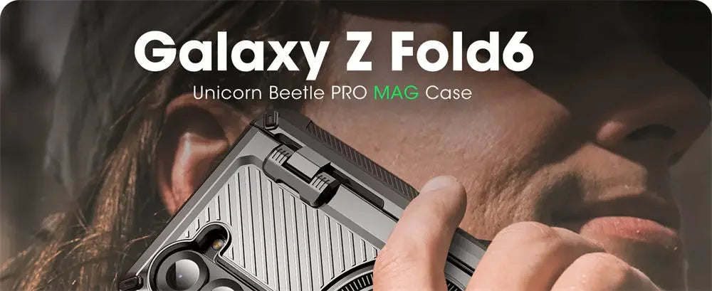 SUPCASE UB Pro Magnetic Rugged Shockproof Case for Samsung Galaxy Z Fold 6 - Heavy Duty Protection for Work, Outdoor & Travel