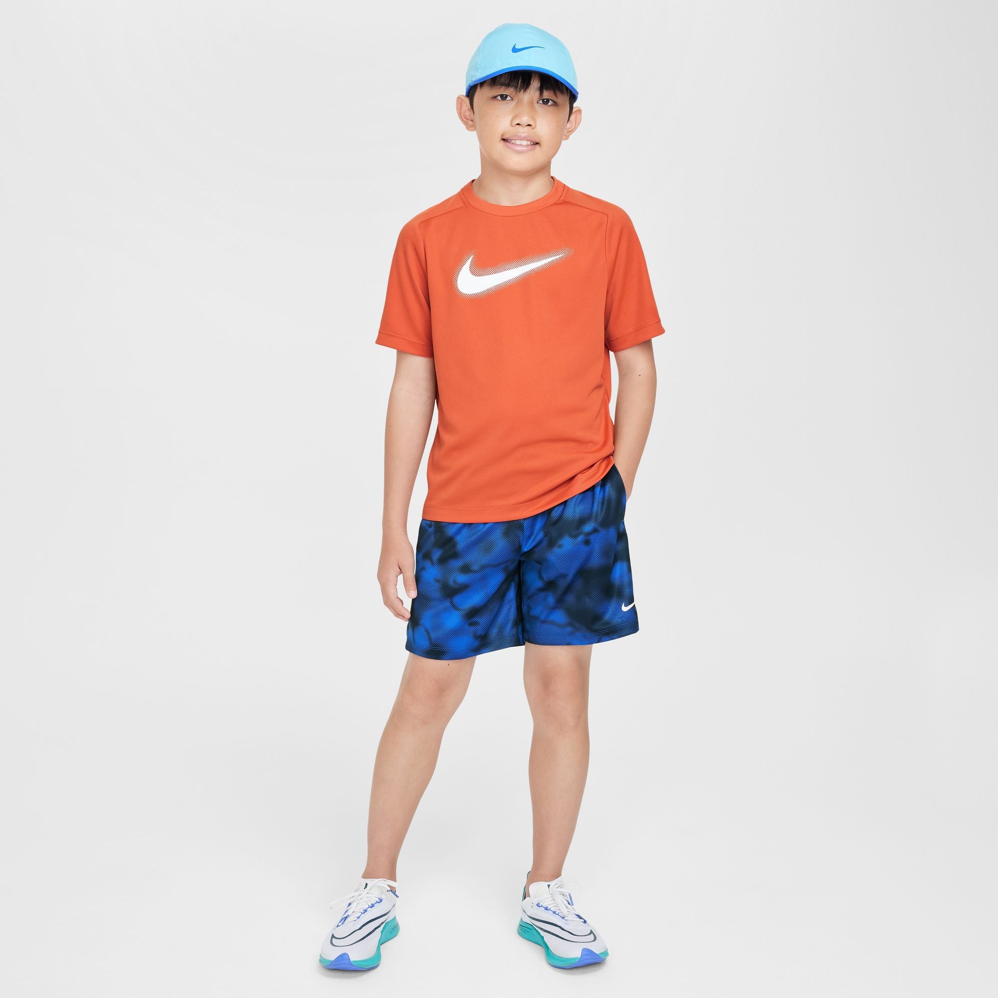 Nike Youth Dri-FIT Multi+ T-Shirt for Boys - Moisture-Wicking Activewear for Sports, Gym & Everyday Wear