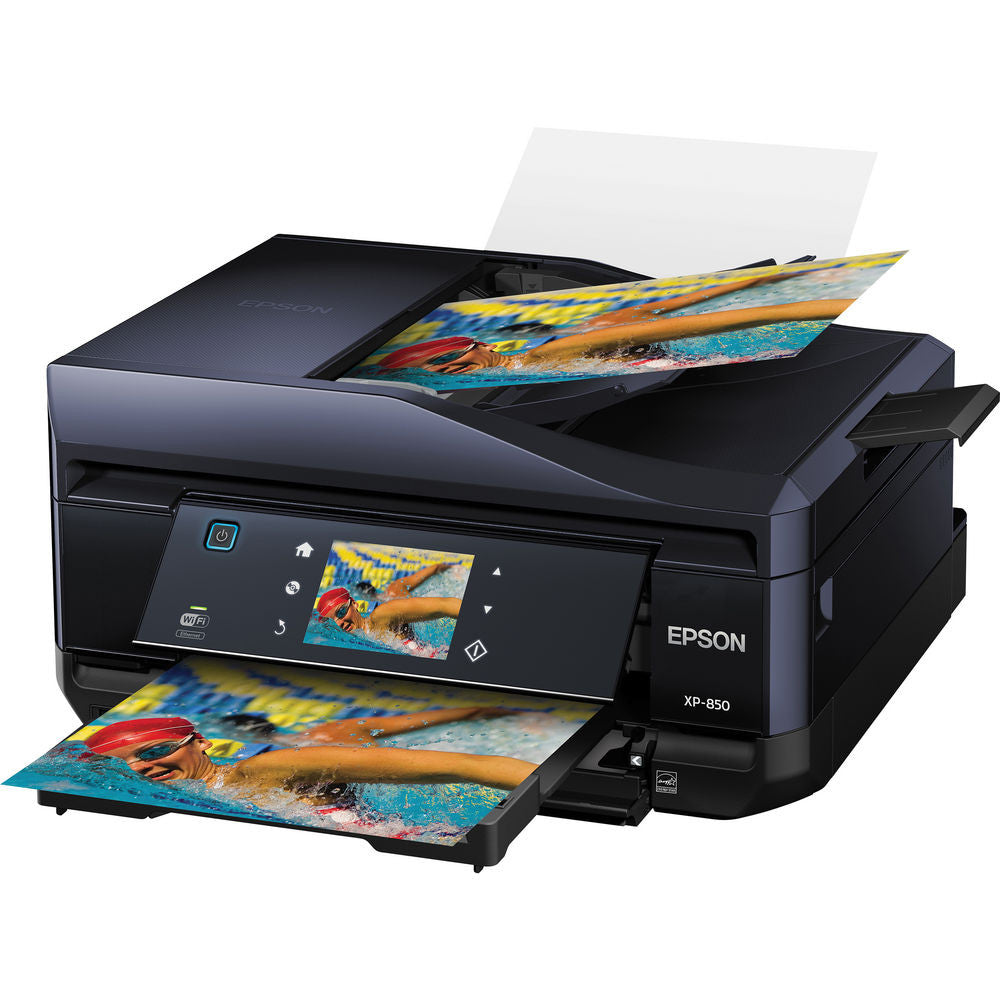 Epson Expression Photo XP-850 All-in-One Wireless Color Printer for Home & Office - High-Quality Photo Printing, Scanning, Copying & Faxing | Perfect for Crafting, Small Business & Family Use