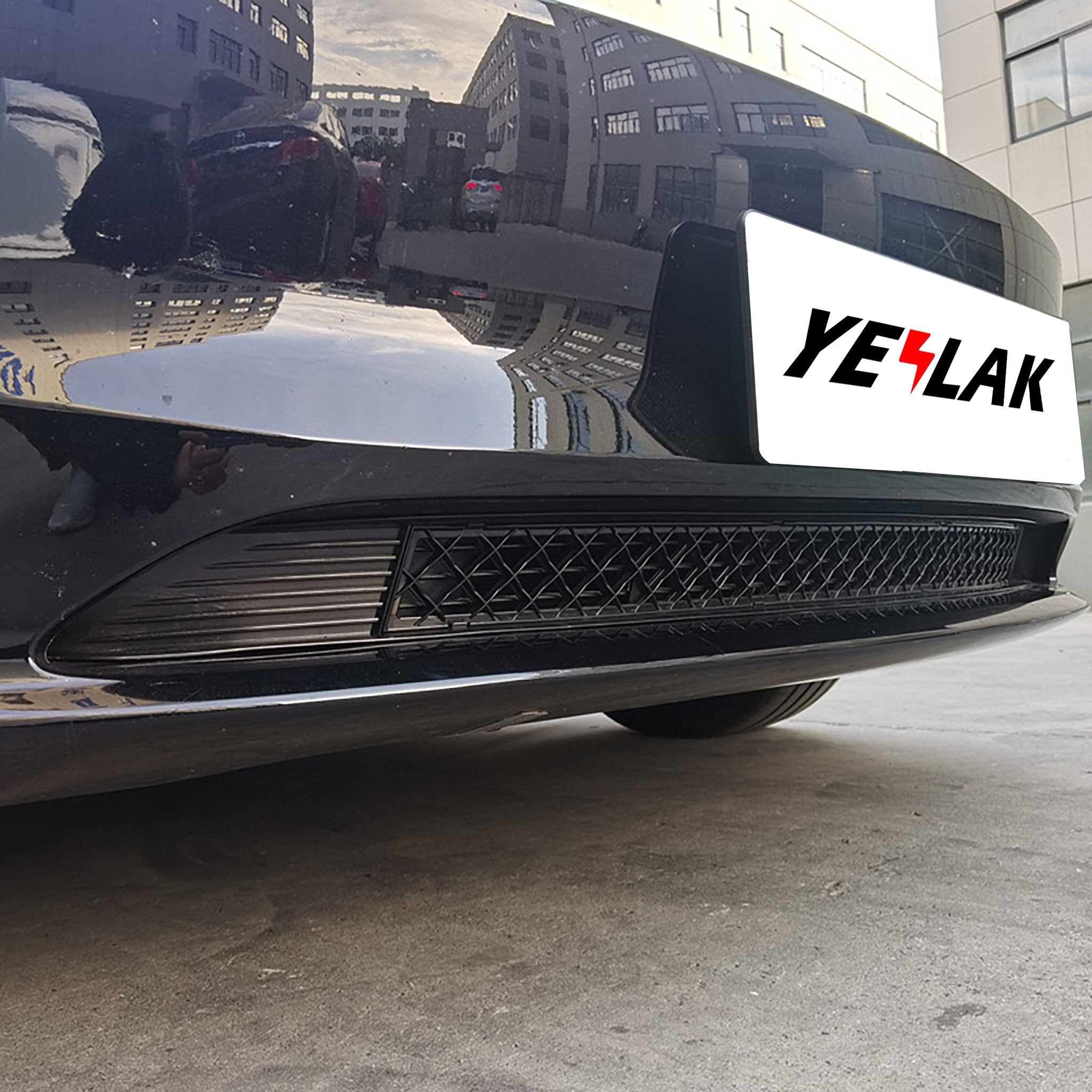 2024+ Tesla Model 3 Highland Front Bumper Grille Insert - Replacement Mesh Grille for Enhanced Airflow & Style - Perfect for Car Enthusiasts & Performance Upgrades