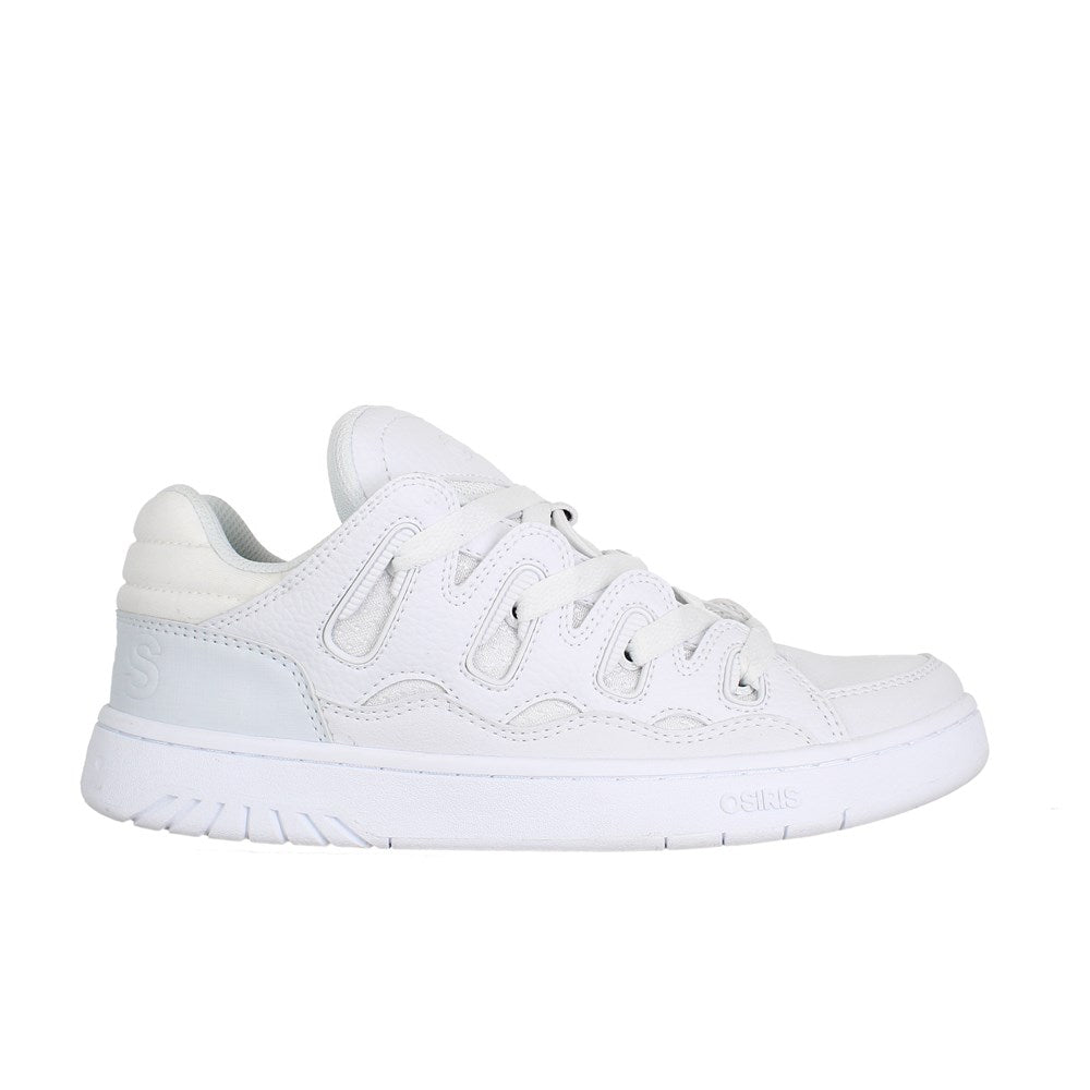 Osiris D3S Sneakers - White/White/White | Men's Skate Shoes for Streetwear & Casual Wear | Perfect for Skateboarding, Urban Fashion & Everyday Comfort